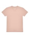 Heren T-shirt B&C E150 V Hals Soft Rose